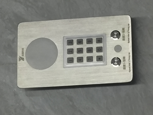 comprar Telefone impermeável do analógico da prova da poeira do telefone do quarto desinfetado IP65 Fabricação em linha