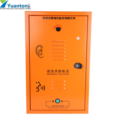 comprar Telefone industrial do telefone de Voip da emergência do túnel com luz de advertência de piscamento Fabricação em linha