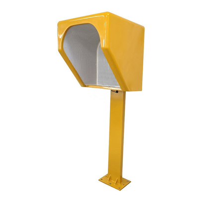 comprar Caixa acústica de Hood Phone Booth Public Call do telefone à prova de som no suporte amarelo da cor apenas Fabricação em linha