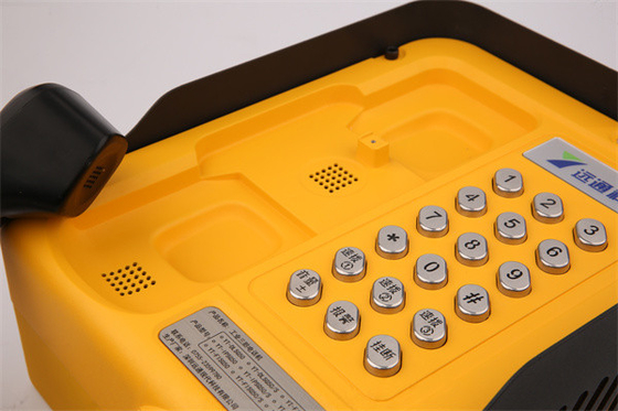 comprar Intercomunicador exterior do telefone industrial à prova de intempéries para o metro do trilho Fabricação em linha
