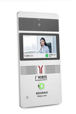 comprar Telefone de vídeo VoIP à prova de vandalismo para sala limpa ou estação de metrô Fabricação em linha