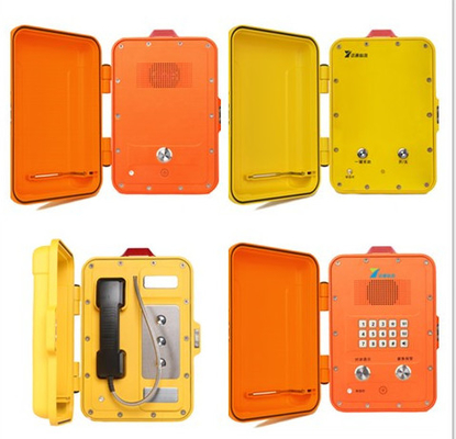 comprar Telefone de emergência exterior industrial IP68 impermeável da liga de alumínio Fabricação em linha