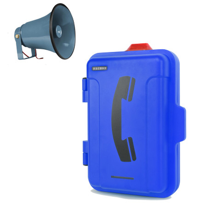 comprar Tipo de montagem na parede Alto-falante Telefone Voz Telefone Amplificado Com Lâmpada de Piloto Tocando Fabricação em linha