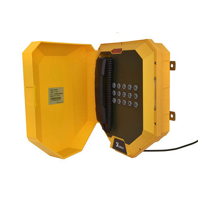 comprar Telefone industrial à prova de poeira IP68 com tensão de 12V e aparelho opcional Fabricação em linha