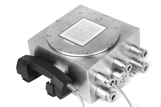 comprar Telefone Industrial à Prova de Explosão em Aço Inoxidável com Cancelamento de Ruído Forte e Proteção IP66 Fabricação em linha