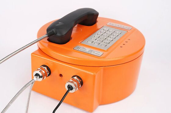 comprar Telefone à Prova de Explosão com Cancelamento de Ruído Forte Proteção IP66 e Caixa de Liga de Alumínio para Áreas Perigosas Fabricação em linha