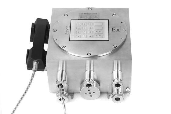 comprar Caixa de aço inoxidável Proteção IP66 30W Amplificador embutido Teléfono industrial à prova de explosão Fabricação em linha