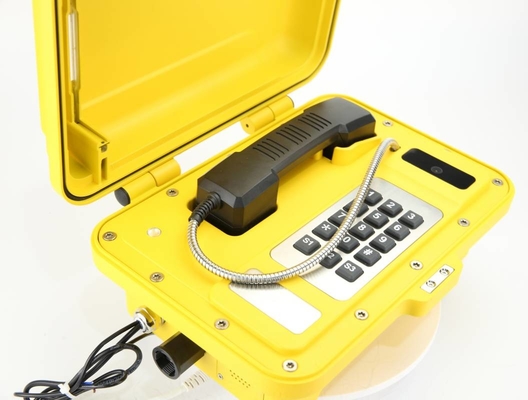 comprar Telefone à prova de intempéries industrial resistente IP68 impermeável Fabricação em linha