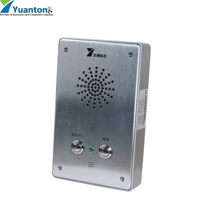 comprar Telefone de emergência de aço inoxidável livre do intercomunicador/elevador da emergência de VoIP das mãos do painel nivelado Fabricação em linha
