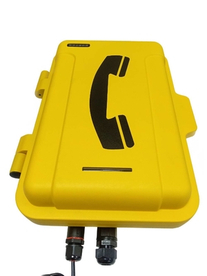 comprar Telefone à prova de intempéries resistente do SORVO do telefone industrial da umidade da liga de alumínio Fabricação em linha