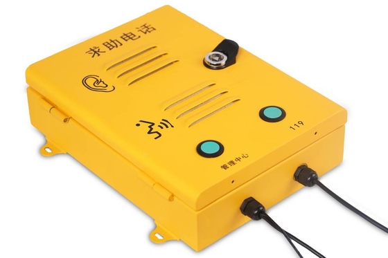 comprar O intercomunicador análogo do telefone da emergência do elevador dos telefones de seletor da velocidade entrega a emergência livre Fabricação em linha