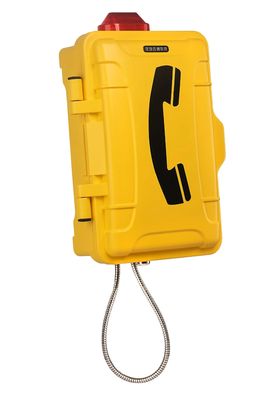 Telefone Industrial à Prova de Intempéries e Resistente à Humidade para Emergência SOS, Telefone de Emergência Exterior à Prova de Intempéries