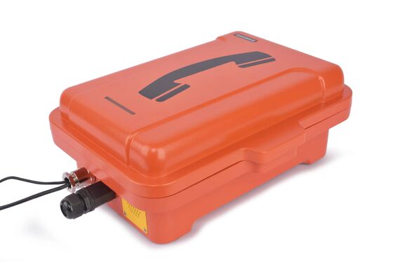 Telefone Industrial à Prova de Explosão com Cancelamento de Ruído Forte em Caixa de Liga de Alumínio à Prova d'Água IP67